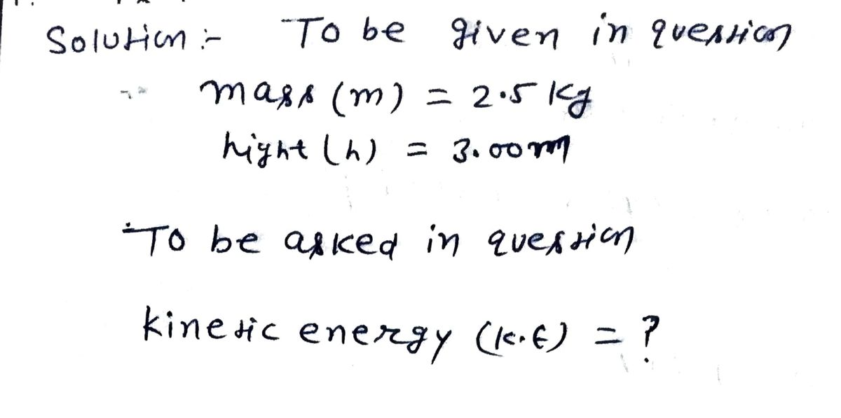 Physics homework question answer, step 1, image 1